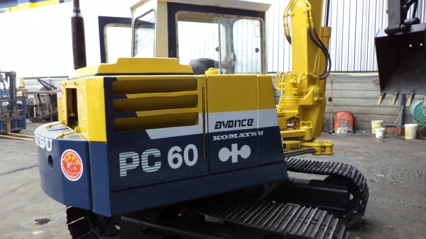 PC60U-1-1918 รถขุด KOMATSU ตอนนี้รถจอดที่(CSนวนคร)ครับ