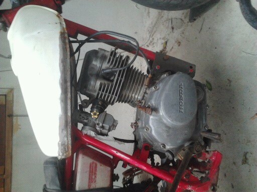 ขาย รถตามสภาพ โครง YAMAHA DT เครื่อง HONDA JX 110 ไม่มีทะเบียน ออกใบซื้อขายให้ ครับ