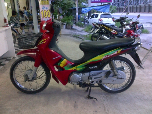 คันนี้โอนให้ฟรีคับ ด่วน!ยามาฮ่าเฟร๊ชทู ปี46 รถเครื่องเดิมแน่นๆ พร้อมใช้ ทะเบียน+เอกสารโอน ภาษีไม่หมด 088-2197709