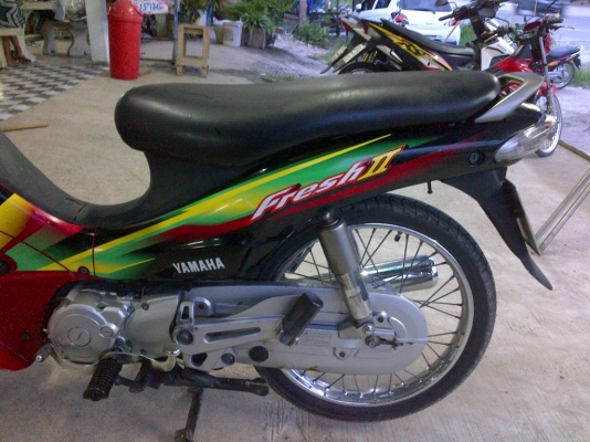 คันนี้โอนให้ฟรีคับ ด่วน!ยามาฮ่าเฟร๊ชทู ปี46 รถเครื่องเดิมแน่นๆ พร้อมใช้ ทะเบียน+เอกสารโอน ภาษีไม่หมด 088-2197709