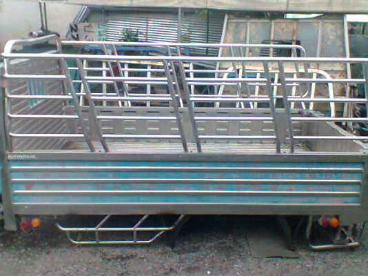 กะบะสแตนเลส ใส่ NKR