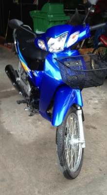 Honda wave 125 สีน้ำเงิน