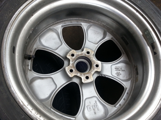 ขายๆๆๆแม็กนอก W work ขอบ18 5/144 พร้อมยาง Dunlop จ.นครปฐม