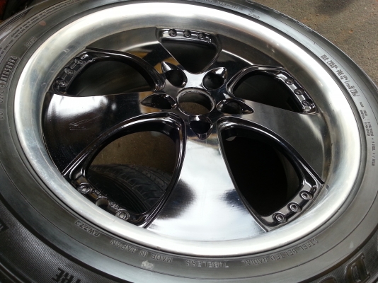 ขายๆๆๆแม็กนอก W work ขอบ18 5/144 พร้อมยาง Dunlop จ.นครปฐม