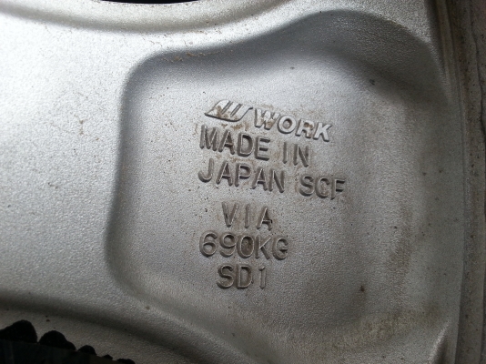 ขายๆๆๆแม็กนอก W work ขอบ18 5/144 พร้อมยาง Dunlop จ.นครปฐม