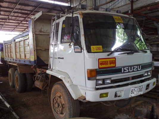 ขายรถรถบรรทุก 10 ล้อดั้ม 2 เพลา ISUZU 210 เกียร์ฟูเลอร์ เบรคทิพฟี่เครื่องดีคัสซีสวยยางดี 10 เส้นทะเบียนเต็ม