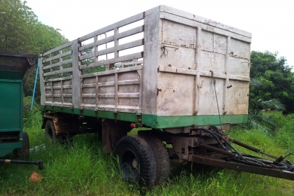 ขายด่วน รถบรรทุก 18 ล้อ  Hino 227   ดั๊มแม่-ลูก  ราคาถูก