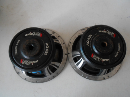 ลำโพง 6 นิ้ว AUDIO QUART โครงหล่อ