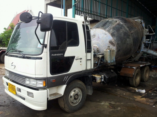 HINO รถโม่10ล้อเล็ก ขนาดโม่ 5 คิว พร้อมทะเบียน