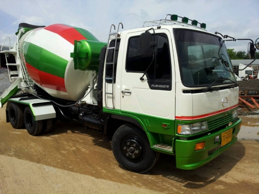 HINO รถโม่10ล้อเล็ก ขนาดโม่ 5 คิว พร้อมทะเบียน HINO รถโม่10ล้อเล็ก ขนาดโม่ 5 คิว พร้อมทะเบียน