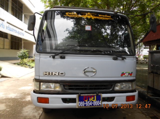 ขาย Hino FC4J 140 แรง ปี 42    แอร์เย็น  เครื่องเดิม เกียร์เดิม  แซทซีสวย