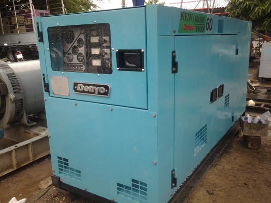 ขายเครื่องปั่นไฟ Denyo 60 Spi