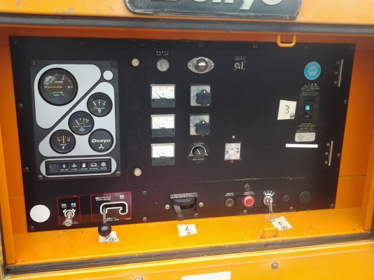 ขายเครื่องปั่นไฟ Denyo 90 Kva สภาพนำเข้าจากญี่ปุ่น