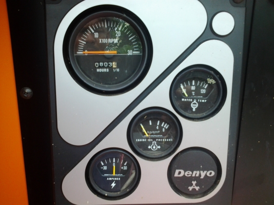 ขายเครื่องปั่นไฟ Denyo 90 Kva สภาพนำเข้าจากญี่ปุ่น