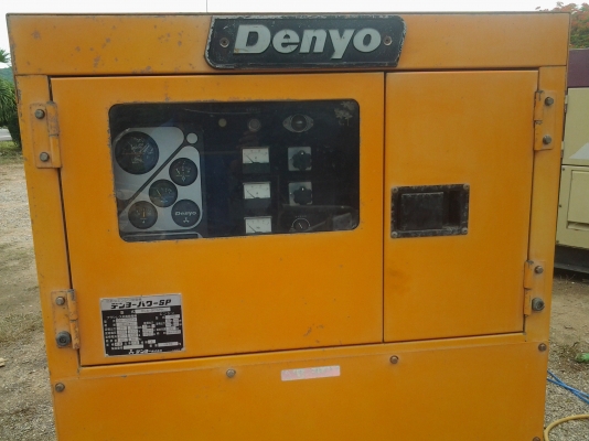 ขายเครื่องปั่นไฟ Denyo 90 Kva สภาพนำเข้าจากญี่ปุ่น