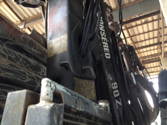 ขาย Heab เครนพับยี่ห้อ HIAB JONSERED 90Z 4ปลอก มือขยุ้มเหล็ก ขาย Heab เครนพับยี่ห้อ HIAB JONSERED 90Z 4ปลอก มือขยุ้มเหล็ก