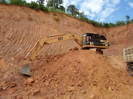 ขายรถแบ็คโฮ CAT 320 v2    รถสวย เอกสารพร้อมโอน