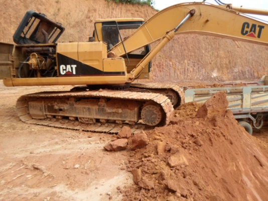 ขายรถแบ็คโฮ CAT 320 v2    รถสวย เอกสารพร้อมโอน