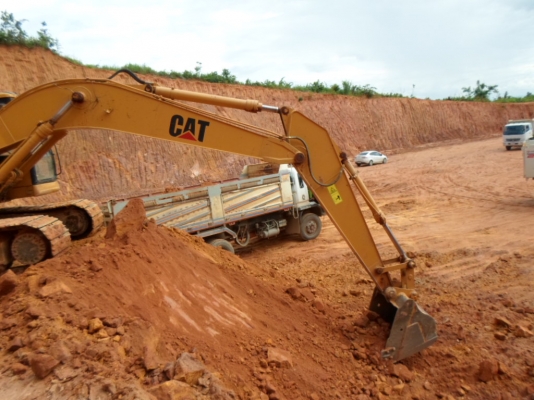 ขายรถแบ็คโฮ CAT 320 v2    รถสวย เอกสารพร้อมโอน