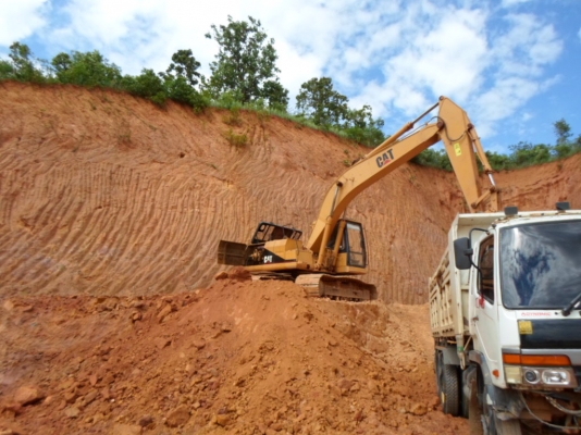 ขายรถแบ็คโฮ CAT 320 v2    รถสวย เอกสารพร้อมโอน