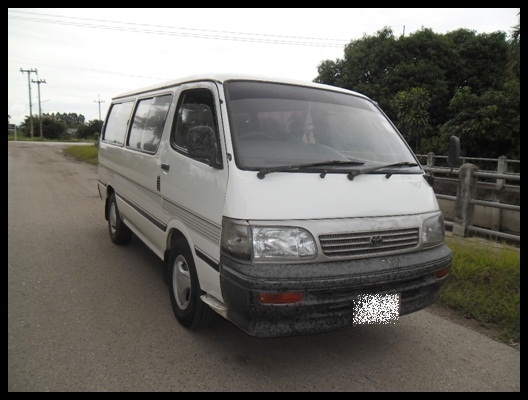 รถตู้หัวจรวด สภาพสุดเจ๋ง ขายถูกจุงเบย