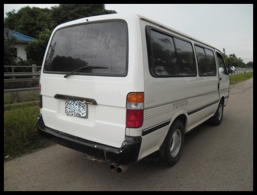 รถตู้หัวจรวด สภาพสุดเจ๋ง ขายถูกจุงเบย