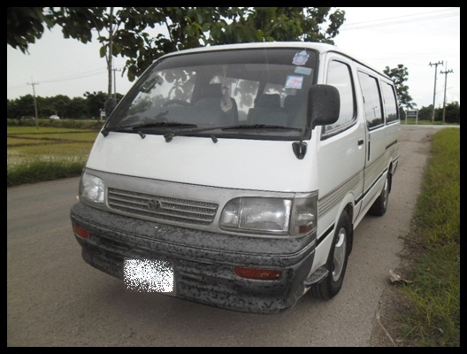 รถตู้หัวจรวด สภาพสุดเจ๋ง ขายถูกจุงเบย