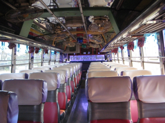 ขายรถบัส พัดลม 12 เมตร &#039; ชั้นครึ่ง !!