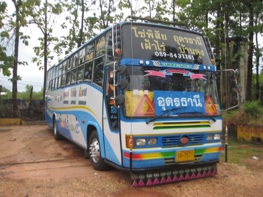 ขายรถบัส พัดลม 12 เมตร &#039; ชั้นครึ่ง !!