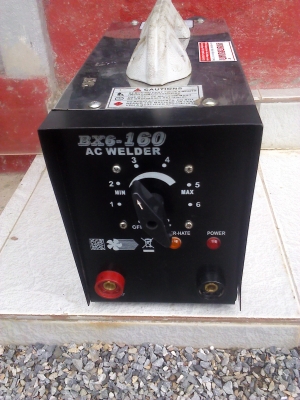 เครื่องเชื่อม mawata  BX6-160 สภาพใหม่มากไม่มีสายเชื่อมเท่านั้นเอง