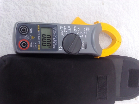มัลมิเตอร์พร้อมวัดกระแส 400 A. สภาพใหม่มากใช่ง่านมาน้อย ผลิตที่ญี่ปุ่น