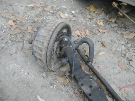 คานหน้าหลังพร้อมกระทะล้อ     เอ็น.พี.อาร์   npr