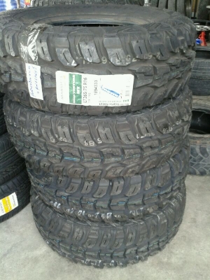 ขาย ยางMud 265/75R16 ของใหม่ ราคาไม่แรง
