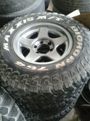 ขาย ยางMud MSXXIS BIGHORN 764 ขนาด 265/75R16+ล้อเบรดเล่ย์16x8 ET0สวยๆ ขาย ยางMud MSXXIS BIGHORN 764 ขนาด 265/75R16+ล้อเบรดเล่ย์16x8 ET0สวยๆ