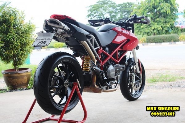 แม็กสิงห์บุรี//DUCATI HYPERMOTARD 796 ปี2010 รถศูนย์ทองหล่อ แต่งเพียบ 450000 ด่วน