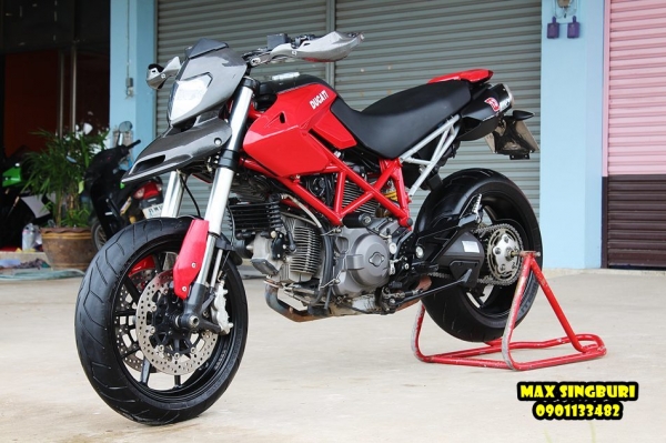 แม็กสิงห์บุรี//DUCATI HYPERMOTARD 796 ปี2010 รถศูนย์ทองหล่อ แต่งเพียบ 450000 ด่วน