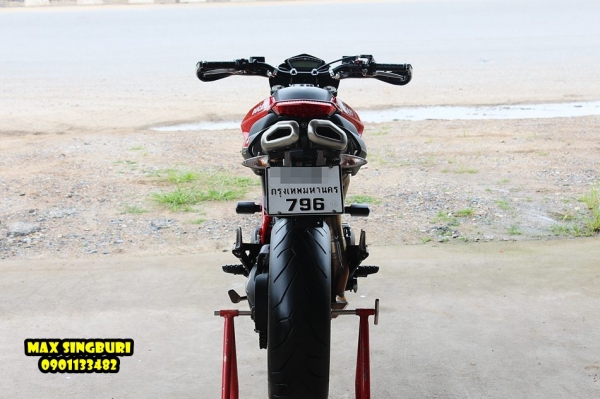 แม็กสิงห์บุรี//DUCATI HYPERMOTARD 796 ปี2010 รถศูนย์ทองหล่อ แต่งเพียบ 450000 ด่วน