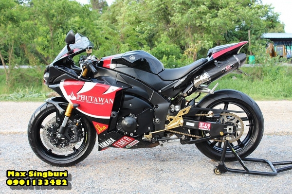 แม็กสิงห์บุรี//YAMAHA R1 ปี2009 สภาพสวยสุดๆ ของแต่งเต็มคัน อินวอย+สรรพาสมิตรแท้ 385000 ด่วน แม็กสิงห์บุรี//YAMAHA R1 ปี2009 สภาพสวยสุดๆ ของแต่งเต็มคัน อินวอย+สรรพาสมิตรแท้ 385000 ด่วน