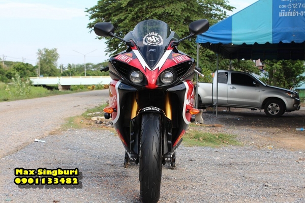 แม็กสิงห์บุรี//YAMAHA R1 ปี2009 สภาพสวยสุดๆ ของแต่งเต็มคัน อินวอย+สรรพาสมิตรแท้ 385000 ด่วน แม็กสิงห์บุรี//YAMAHA R1 ปี2009 สภาพสวยสุดๆ ของแต่งเต็มคัน อินวอย+สรรพาสมิตรแท้ 385000 ด่วน