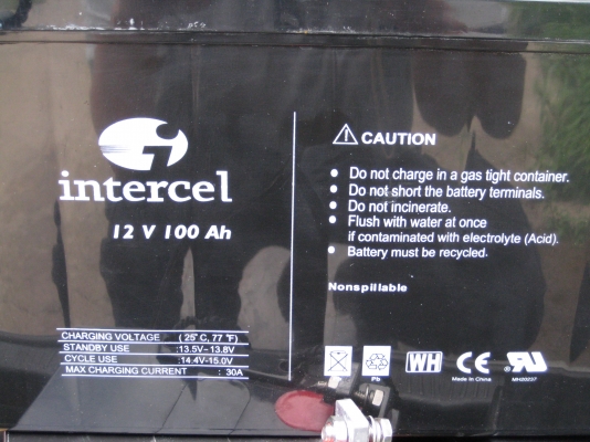 ขายแบตเตอรี่มือสองขนาด 100 AH ครับ