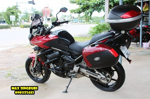 แม็กสิงห์บุรี//KAWASAKI VERSYS 650 ปี20011 รถออกศูนย์ ทะเบียนพร้อม ของแต่งขั้นเทพ (รับเทิร์น)