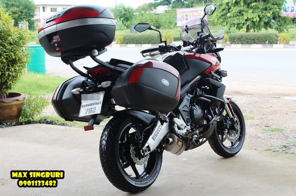 แม็กสิงห์บุรี//KAWASAKI VERSYS 650 ปี20011 รถออกศูนย์ ทะเบียนพร้อม ของแต่งขั้นเทพ (รับเทิร์น)