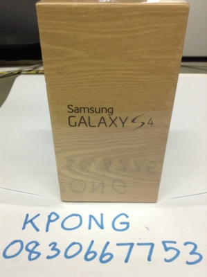 Samsung Galaxy S4 ใหม่100\%ยังไม่ได้แกะซีล