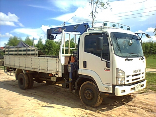 ขาย 6 ล้อ FRR 210 แรงม้า ปี 53 ยาง 825/16 ติดเครน 3 ตัน หลังติดเครนแล้วกระบะยาว 5 เมตรครับ