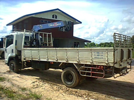 ขาย 6 ล้อ FRR 210 แรงม้า ปี 53 ยาง 825/16 ติดเครน 3 ตัน หลังติดเครนแล้วกระบะยาว 5 เมตรครับ