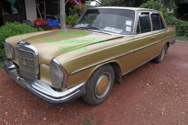ขายเบนซ์คลาสสคิ 280S W108 ตาตั๊กแตน เครื่องLD28 เกียร์ธรรมดา 90000