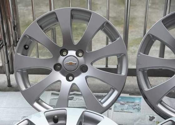 แม็ก Captiva 17 ยกชุด 6,500 (ใส่ Vigo Triton Tiger 5 รู ได้หมด)