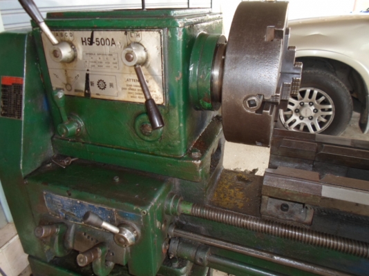 แท่นกลึง 3 เพลา เกียร์บล็อก 5 ฟุต  65000