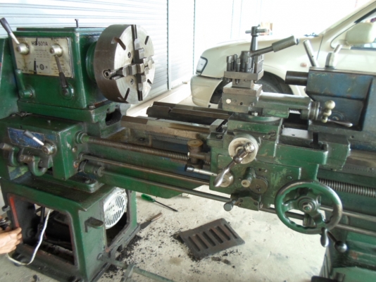 แท่นกลึง 3 เพลา เกียร์บล็อก 5 ฟุต  65000