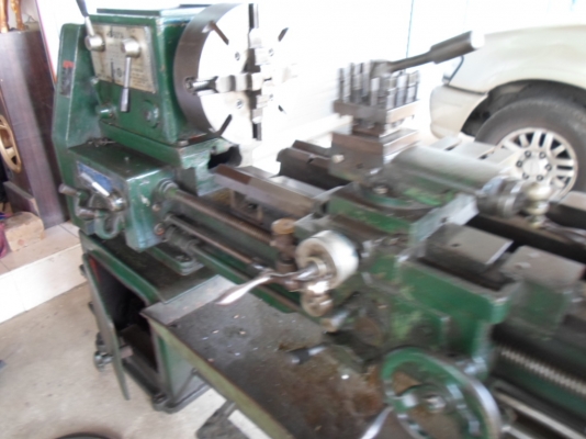 แท่นกลึง 3 เพลา เกียร์บล็อก 5 ฟุต  65000